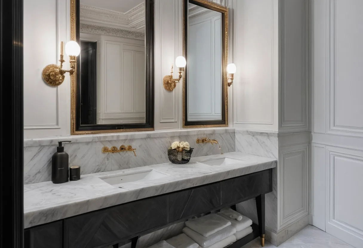Salle de bain en pierre naturelle